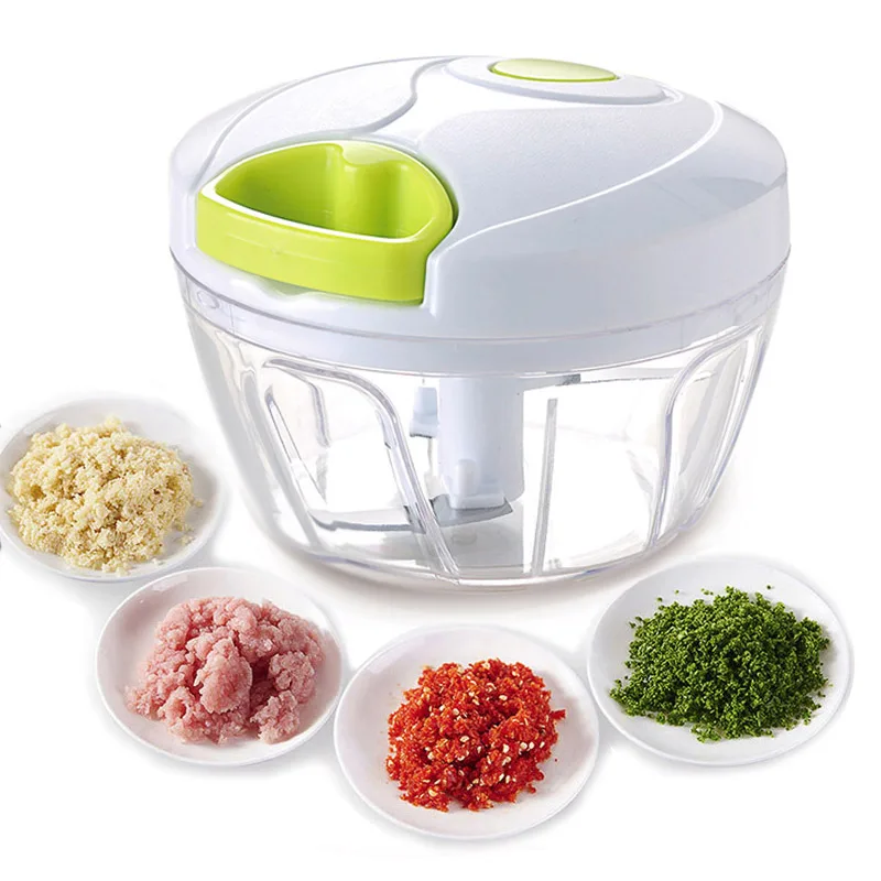 

Manual Vegetable Chopper Onion Garlic Cutter Grinder Hand Pull Food Processor Portable Mincer Kitchen accessories