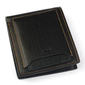 

Men leather PU Wallet Pockets Money Purse ID Credit Card Clutch Bifold Classic Purse wallet men wallets easy to carry