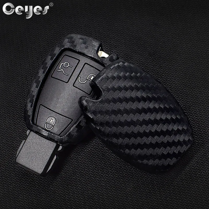 Carbon fiber key cover for MERCEDES-BENZ (1)