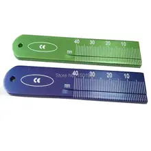 2pcs Dental Endodontic Instruments Endo Aluminium Measure Scale Dental Endo ruler