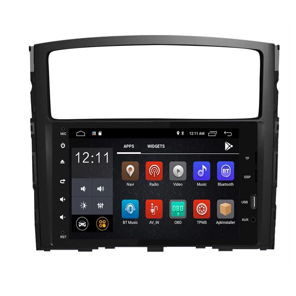 Excellent Car Cassette DVD Multimedia player For Mitsubishi PAJERO 4 V97 V93 2din Android 9.0 eight core Radio GPS Navigation Rear Camera 4