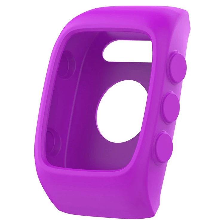 Премиум силиконовые смарт-часы защитный чехол для POLARM400 M430 корпус оболочка рукав Защита кожи анти-окисление прочный - Цвет: Purple