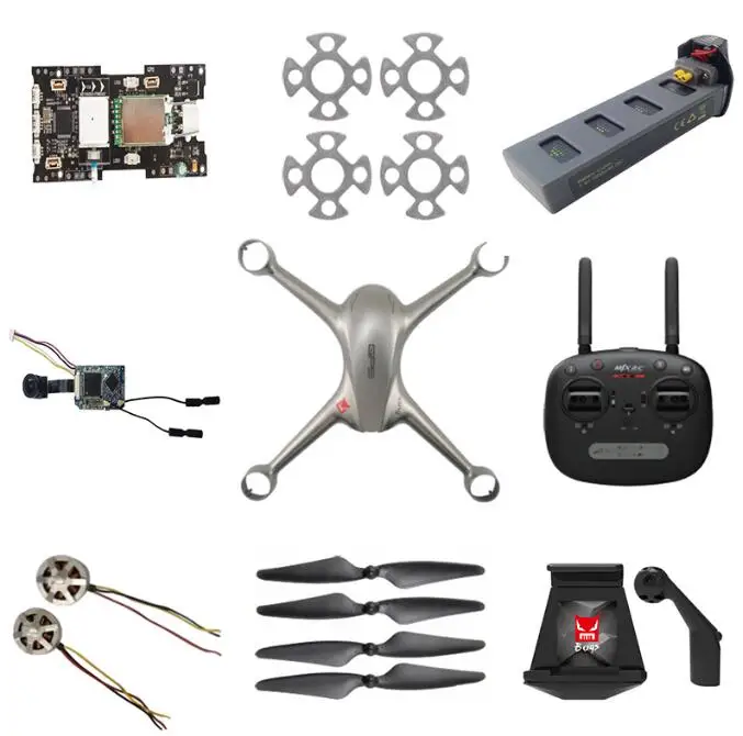 

MJX B2SE JJRC X8 RC Quadcopter Spare Parts Set Motor Propeller body shell camera set Receiving board GPS ESC compass all parts