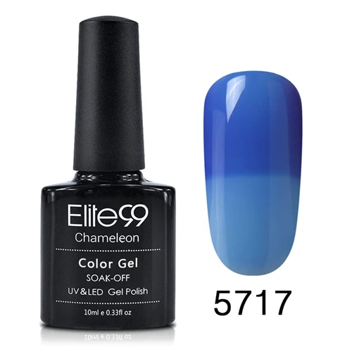 Elite99 изменение температуры настроения гель для ногтей 10 мл УФ Гель-лак для ногтей лак термальный Цвет Изменение ногтей Гель-лак - Цвет: 5717