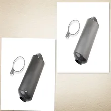DUUTI NEW 38mm Motorcycle Exhaust Muffler Pipe for 125 150 160cc Dirt Pit Bike ATV