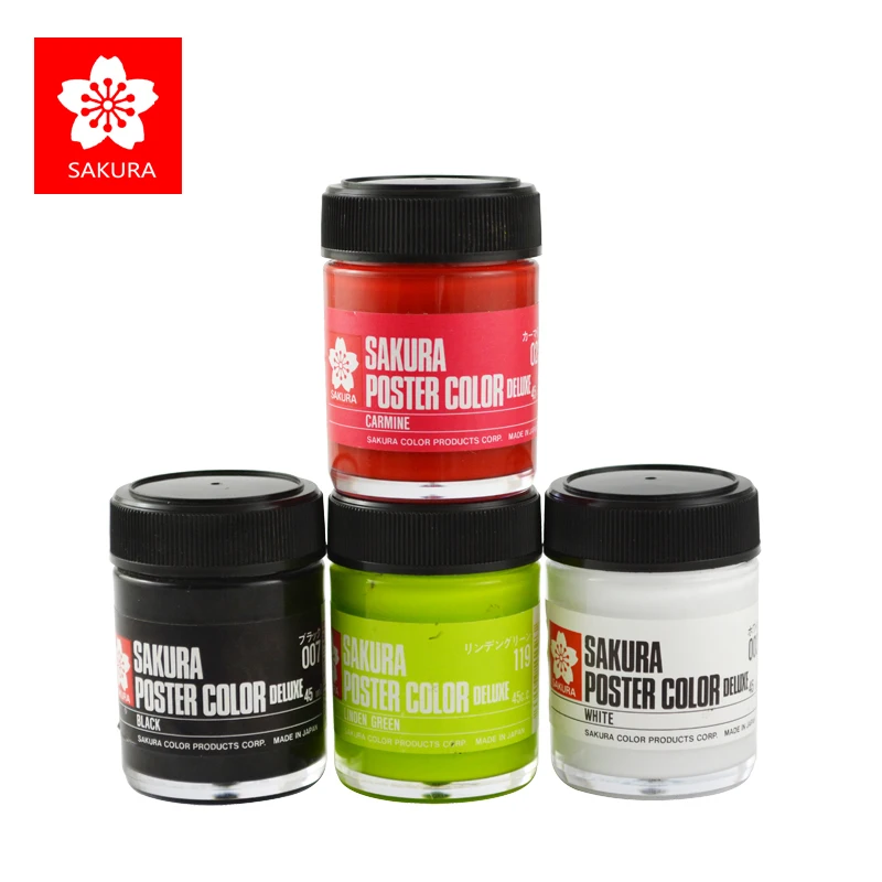 

SAKURA POSTER COLOR Deluxe Water Color Paint 45ml Japan