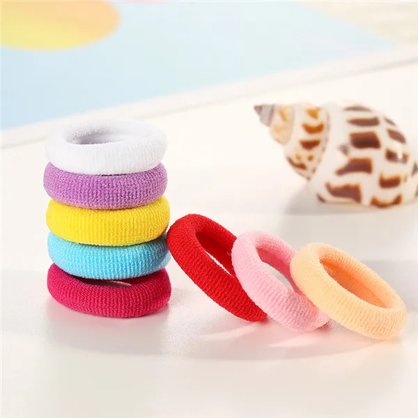 wedding hair clips 50/100pcs Baby Girls Colorful Small Elastic Hair Bands Children Ponytail Holder Kids Headband Rubber Band Mini Hair Accessories Hairclip