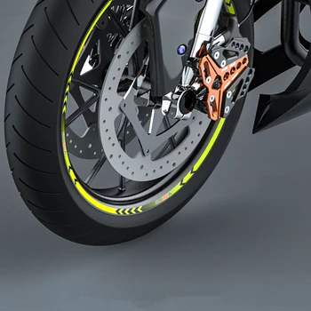 

1 Set 12 Inch Funny Car Stickers Styling Modified Wheel Strips Funny Car Stickers Waterproof Night Reflective For Motorcycle Car