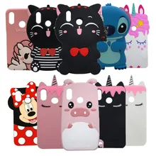 3D мультфильм Минни Единорог Мягкий силиконовый чехол для телефона для huawei P20 Lite чехол P 20 Lite чехол Funda для huawei Nova 3E
