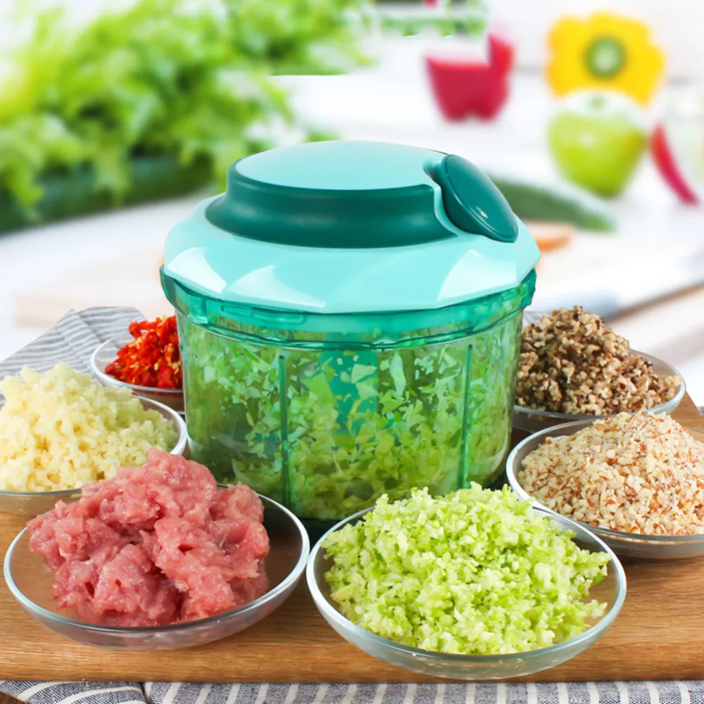 Multifunction Pull Chopper Vegetable Cutter Processor Chopper Garlic