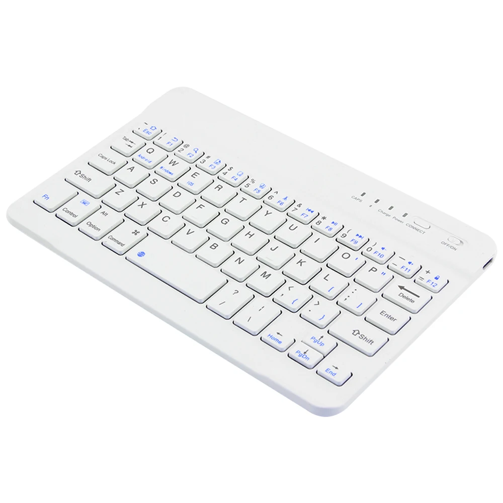 Ультратонкая Портативная Беспроводная Bluetooth клавиатура IOS Android планшетный ПК Windows