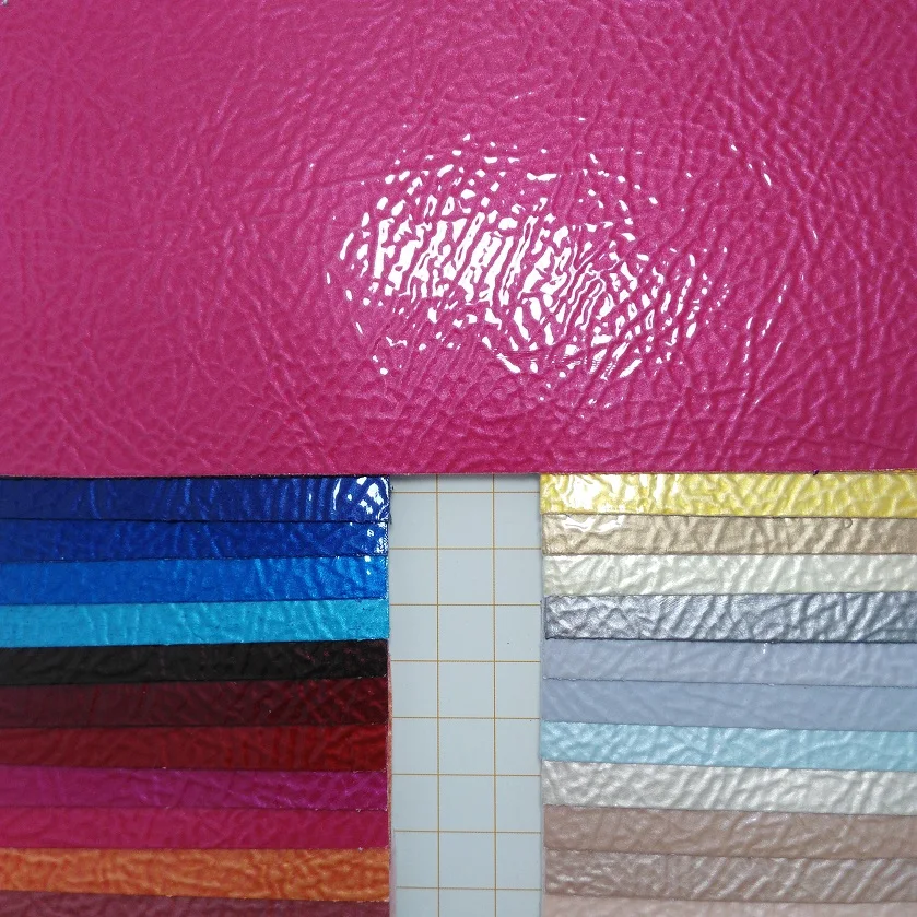 91x134cm Synthetic Leather, Vinyl Fabric, Patent Leather Fabric for