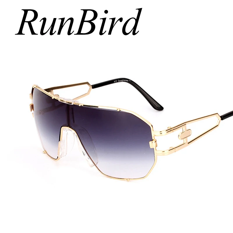RunBird Unique Cool Women Sunglasses Square Glasses Vintage Big Frame Sun Acetate Shades Gradient Eyeglasses UV400 759R | Аксессуары для