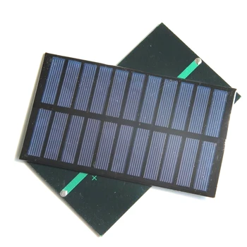 

5.5V 1.6W Mini Solar Panel Small Solar Power 3.6V Battery Charge Solar Led Light Solar Cell 150*86*3MM 2PCS/Lot Free Shipping
