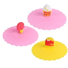 Пыле многоразовый силикон Magic крышка изоляции крышка для чашки для чайная чашка с крышкой Кофе всасывающее уплотнение Кепки