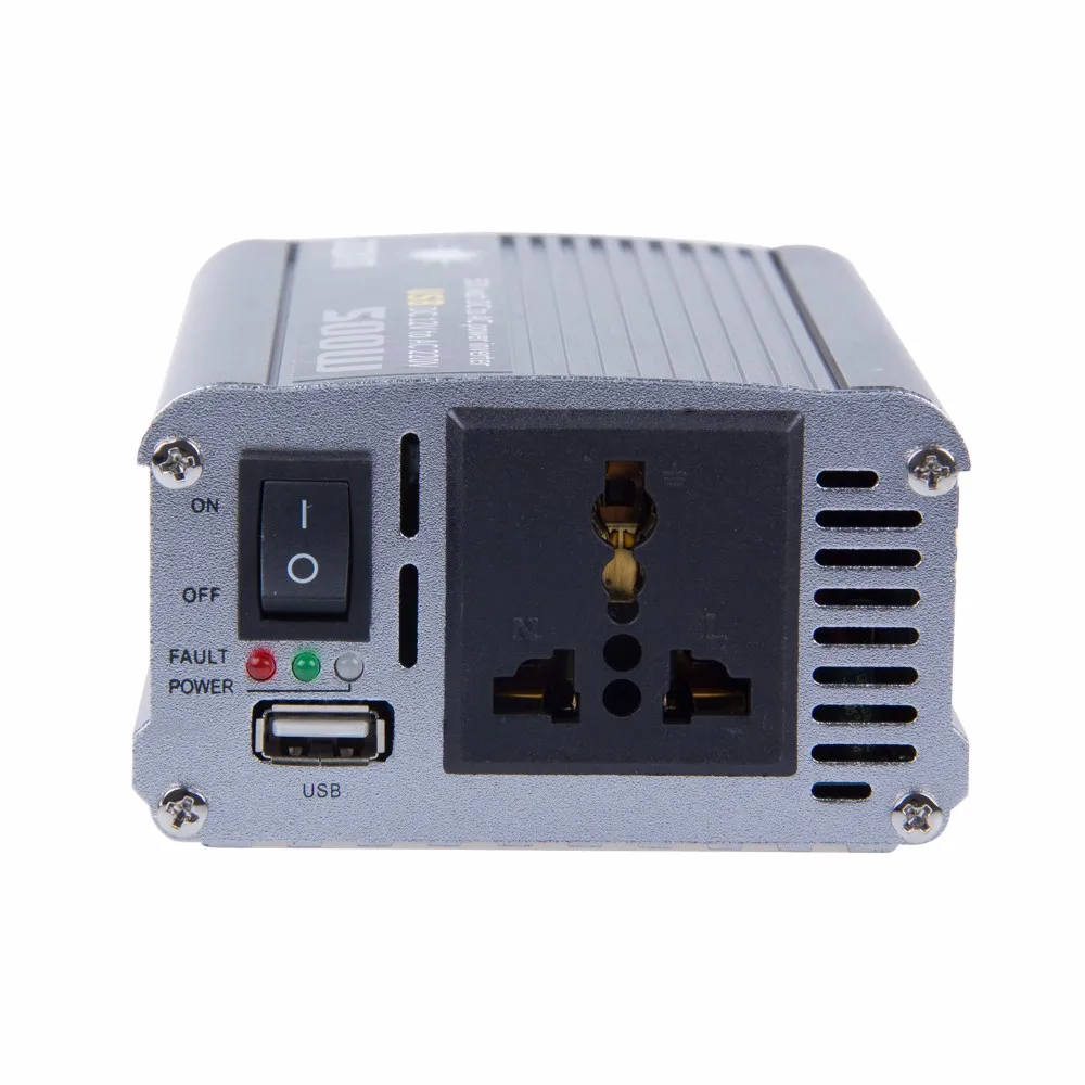 Universal 500W Car Power Inverter Converter DC 12V to AC 220V Car Battery Charger Power Supply Adapter with USB Port
