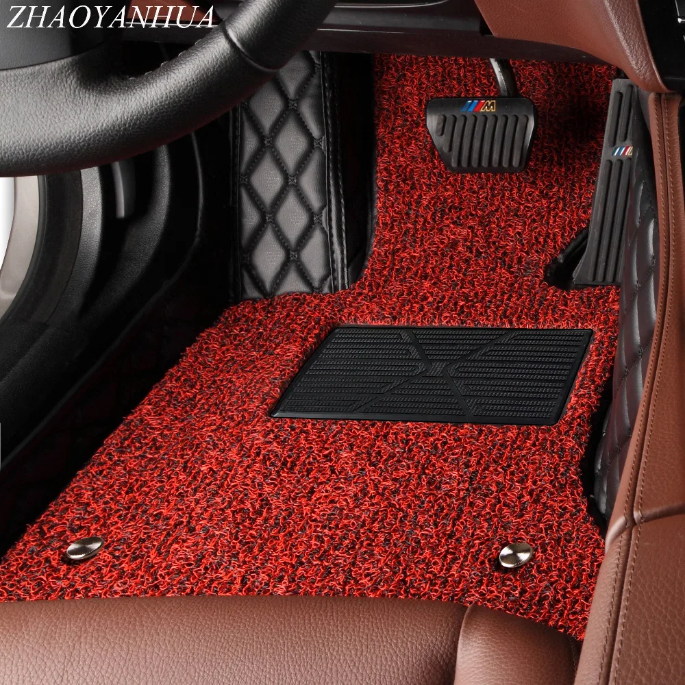 ZHAOYANHUAized car floor mats for Audi A7 S7 5D waterproof heavy duty