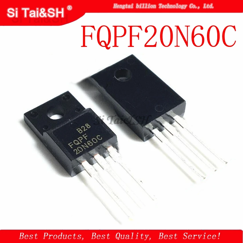 

10PCS 20N60 FQPF20N60C FQPF20N60 600V 20A TO-220F LCD FET new original