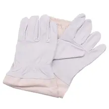 Bee отбеленные холщовые перчатки из овчины анти-пчелы длинные перчатки Пчеловодство защитные перчатки