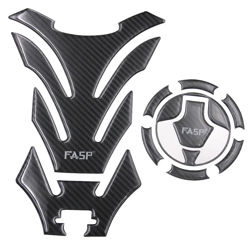 Protector tank 3D white silicone black sticker Kawasaki Z800 Z1000 ZX10R ZX6R