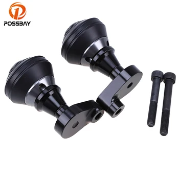 

POSSBAY 4Type Falling Protectors Motorcycle Frame Sliders Crash Pad Bike Engine Cover Left & Right Sides For Yamaha R1 2007 2008