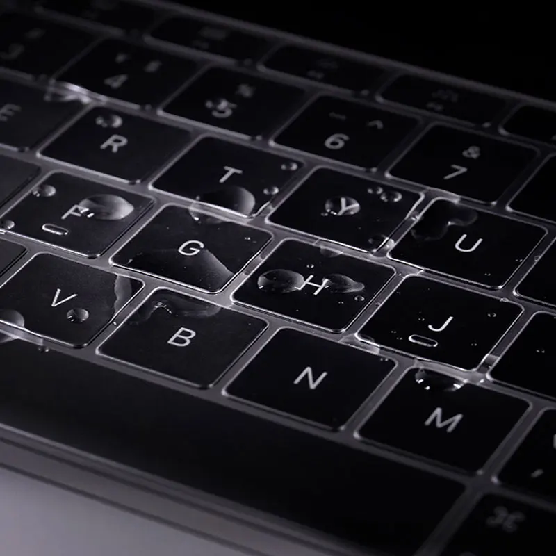 EASYA силиконовый чехол для клавиатуры Apple Macbook Air 13 A1932 2018 с Retina Display Touch ID защита кожи