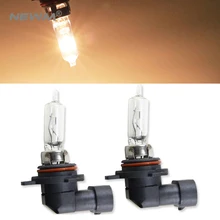 2 шт. 9012 галогенная лампа 12В 15В/55 Вт ясно 4300 К лампы фар Стекло Автомобильный свет