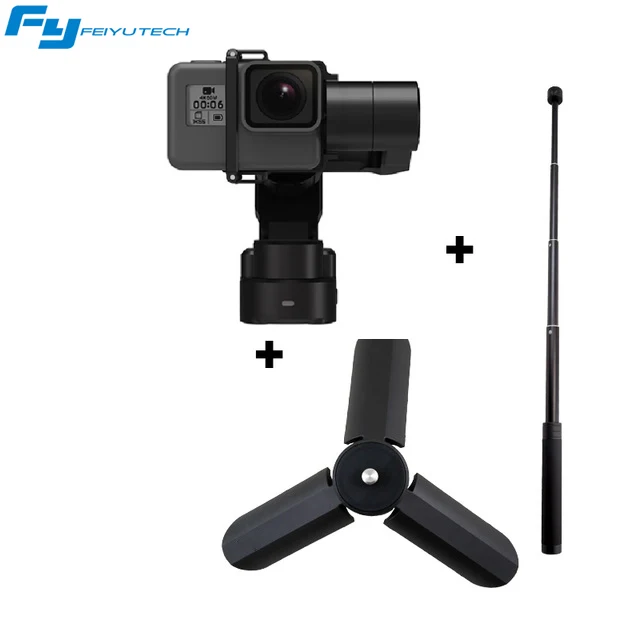 Vente FEIYU TECH FY WG2X Étanche Gopro Portable Cardan Stabilisateur pour Gopro hero et Gopro Session avec mini trépied PK WG2