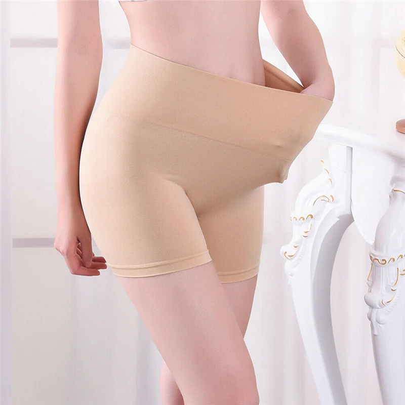 

Women Elastic Safety Soft Under Shorts Pants Elegant Ladies High waist Underwear Sexy lingerie panties Cute panty