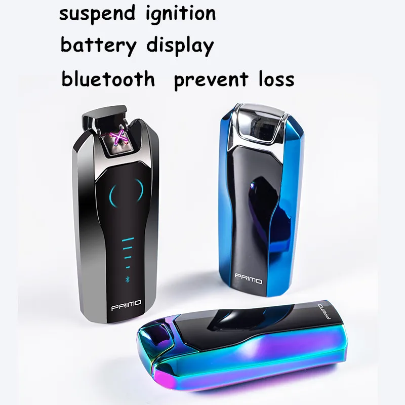  2019 Suspend Ignition Arc Electronic USB Electric prevent loss Lighter For Birthday Wedding Gift Li