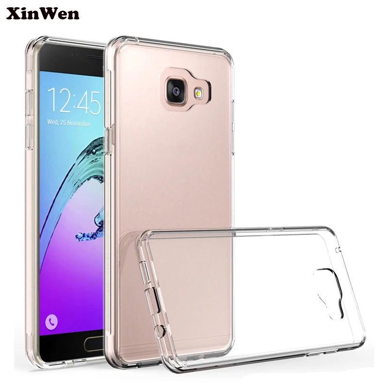 XinWen luxury cover coque case for Samsung galaxy a5 2016 a510 silicone shockproof silicon original tpu transparent phone cases |
