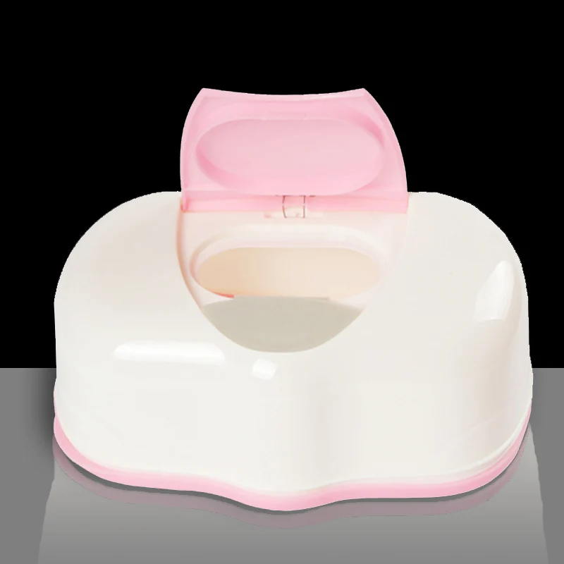 Wet Tissue Box Plastic Automatic Case Tissue Case Baby Wipes Press Pop