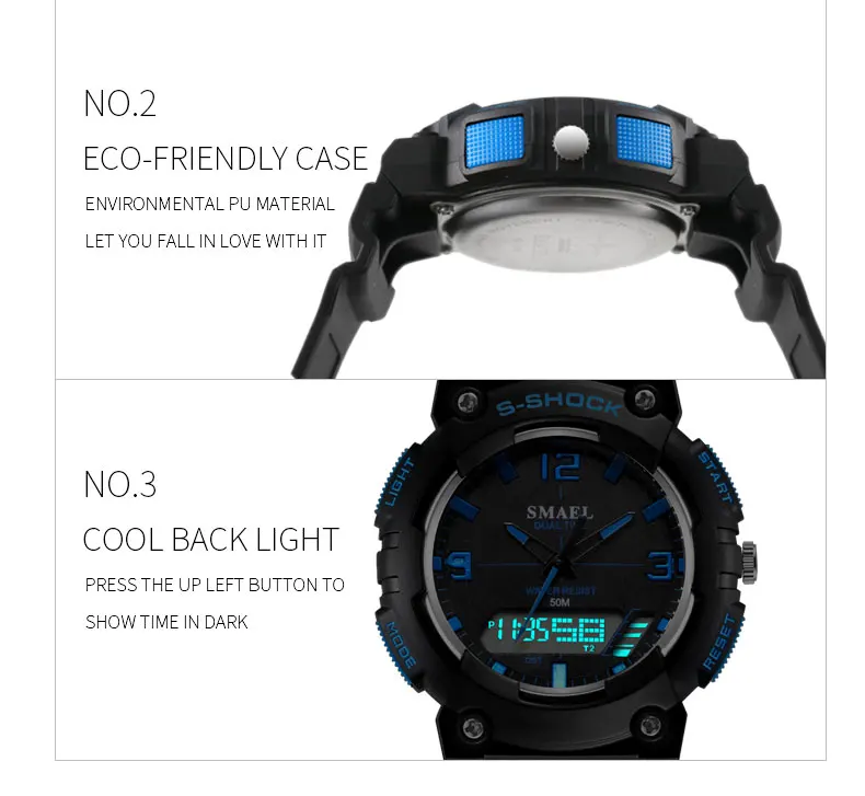 3.sport watch led
