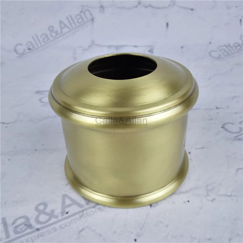 

M40 D95mmX75mm small size brass material light cover copper base cup quality E27 lamp shade cover lighting brass shade cone