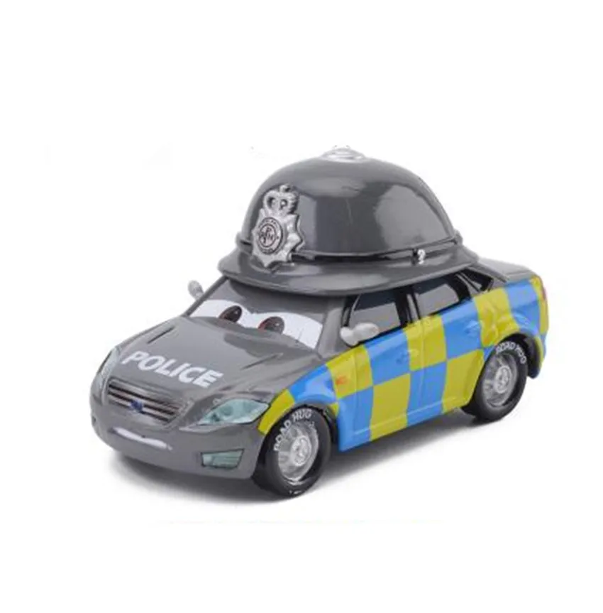 No.136-162 disney Pixar Cars 3 2 1 игрушки машинки модели автомобилей игрушки машинка oyuncak araba Металлические Автомобили 1:55 редкий автомобиль коллекция игрушек для детей мальчиков королевский полиция - Цвет: 149