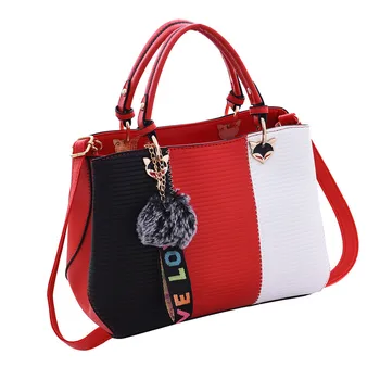 

New Elegant Shoulder Bag Women Wild Simple Messenger Bag For Girls Womens Work Faux Leather Medium Shoulder HandBag Bags K704