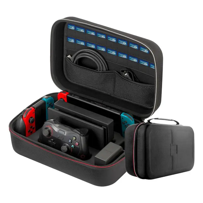 Большой емкости геймпад аксессуары Сумка Для Переноски чехол для nintendo Switch с