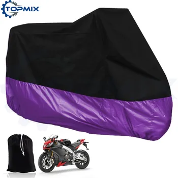 

XL/2XL/3XL Waterproof Motorbike Rain Dust Cover Bike Motorcycle Cover Black Purple Indoor Outdoor UV Protector Scooter Cover