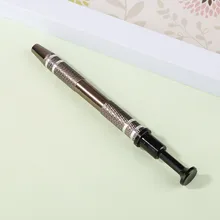 Elecool 1 шт. Маникюрный Инструмент с хлопковым когтями из нержавеющей стали для штамповки ногтей пластины инструмент для украшения инструмент безопасный и стабильный