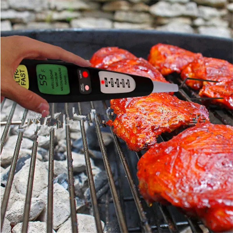 Electronic Digital Thermometer Instruments Hydrometer Meat Food