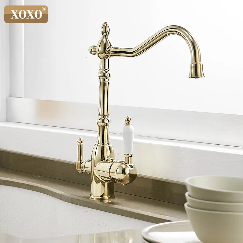  XOXO Filter Kitchen Faucets Deck Mounted Torneira Cozinha Mixer Tap Cold and hot Water Purification - 33005786710