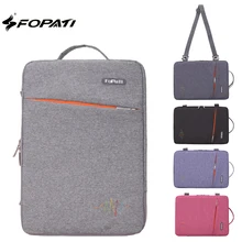 FOPATI Laptop Sleeve Bag 15.6 15 14 13 12 11.6 inch Waterproof Notebook Case Shoulder Messenger Bag for Men Wome Briefcase