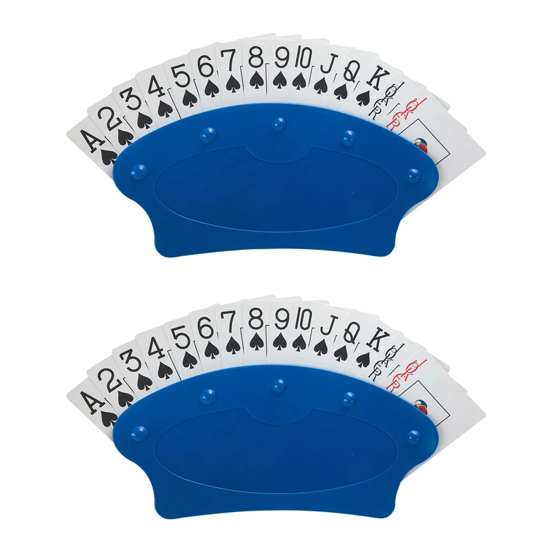 High Quality Portable Poker Holders Base Lazy Playing Cards Creative Support Poker Clip Organizes Hands For Easy Play Board Game