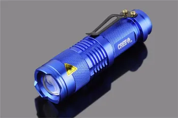 

Best mini tactical flashlight rechargeable 3 Mode Zoomable LED Torch Mini flashlight CREE 2000LM Waterproof LED Flashlight