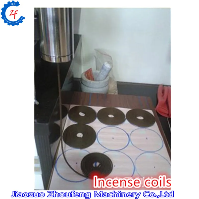 Small model hand incense coils making machine purely orient incense