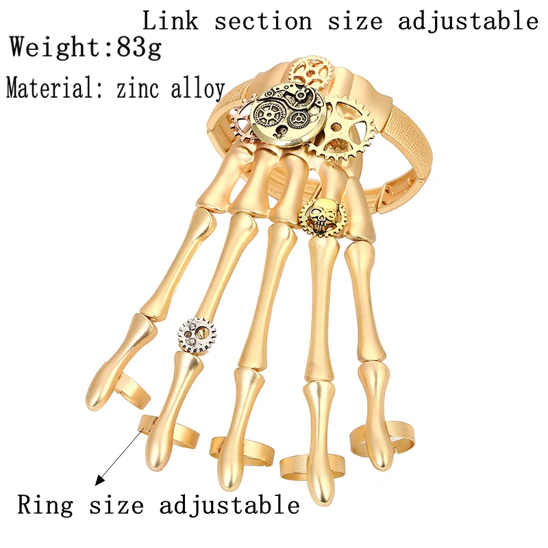 Skeleton Ring Bracelet