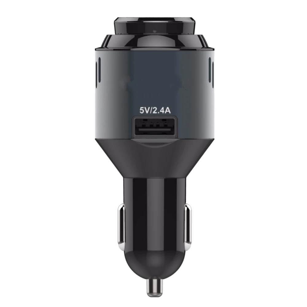 

3 in 1 Multi-Functional Car Charger Wireless Hands Free Bluetooth Earphone Headset Air Purifier Oxygen