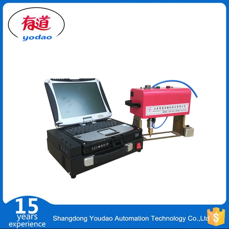 

14040 Hand-operated portable handheld dot peen marking machine Marking machine for metal parts engraving dog plates