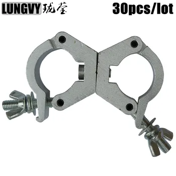 

Free Shipping 30pcs/lot 29-35mm 80KG Moving Head Light Hook / Lighting Clamp LED Bar Stage Pipe Clamp