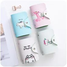 Южнокорейский свежий пакет с мультипликационным рисунком 20 экранов для студентов большой емкости более прекрасный пакет для degausing карты